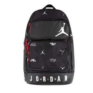 Jordan Black and White Kids Backpack